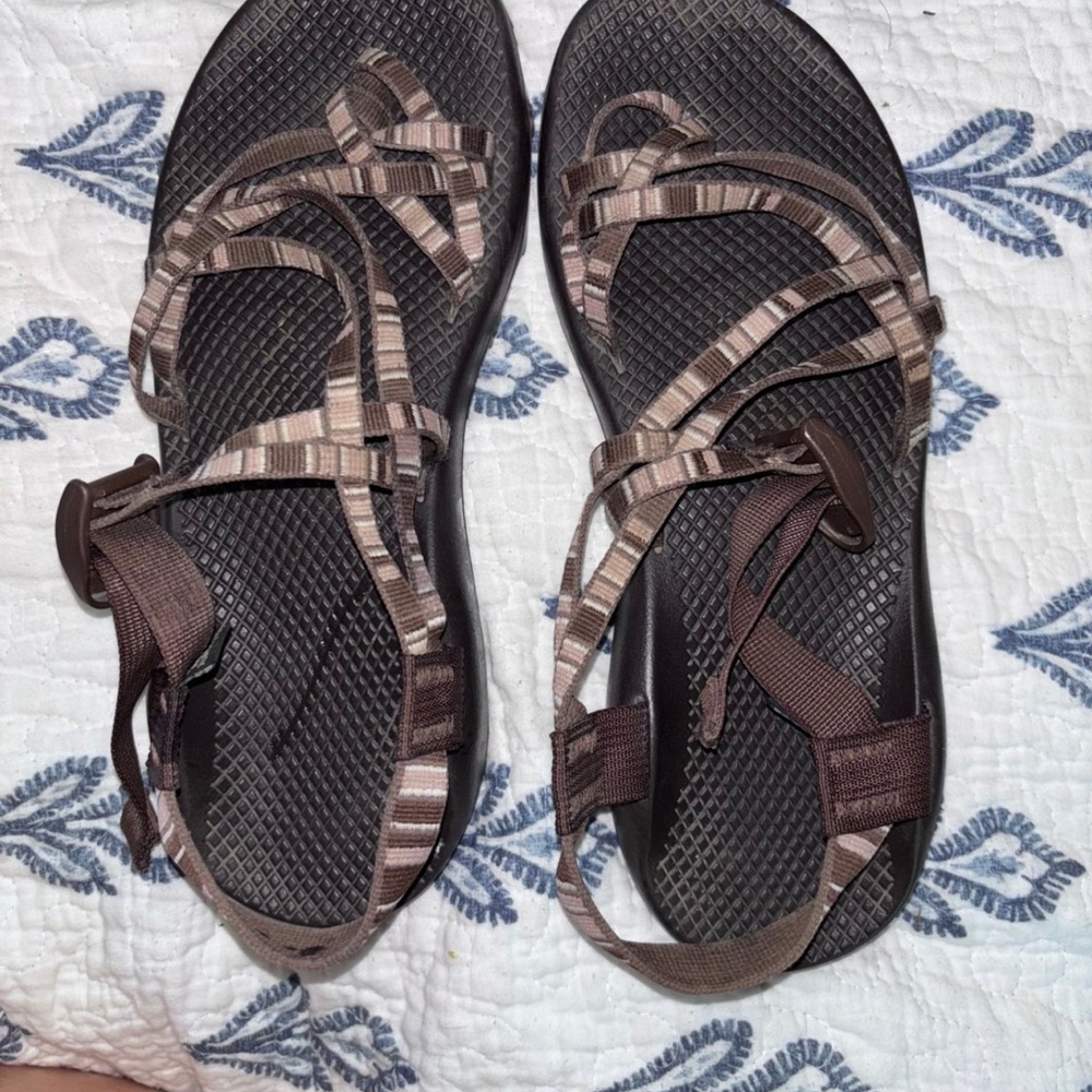 Chaco Brown Strappy Sandals